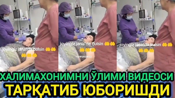 ХАЛИМА ИБРАГИМОВА ЎЛИМИ ВИДЕОСИ ТАРҚАЛИБ КЕТДИ