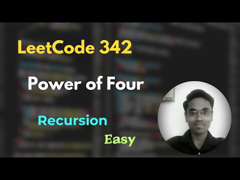 Power of Four | LeetCode 342 | Recursion