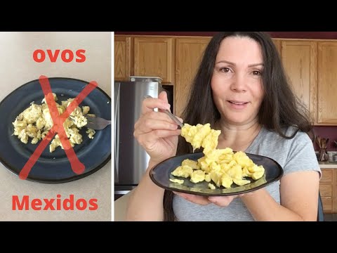 Vídeo: Como Cozinhar Ovos Mexidos Ao Estilo Americano