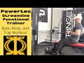 Powertec Streamline Functional Trainer - Back, Bicep, and Trap Workout - Part 1