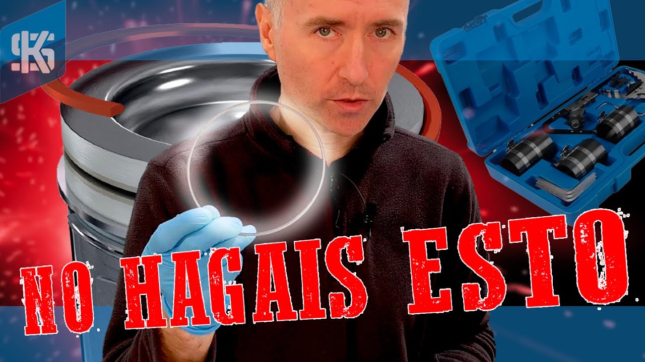 Evita el consumo de lubricante🔴Ten en cuenta esto en el Montaje de SEGMENTOS del motor | Motorparts