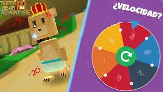 LA RULETA ESCOJE MIS VELOCIDADES!! //Super Bear Adventure Geokar Mod 10.3.2