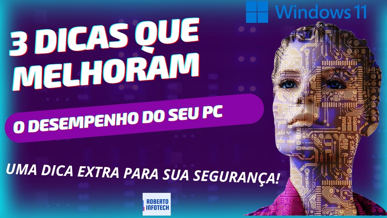 🔴"TRÊS DICAS TOP PARA MELHORAR O DESEMPENHO DO SEU PC OU NOTEBOOK ...