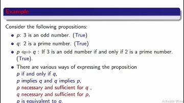 Freshman course | Implication | Bi-imploication