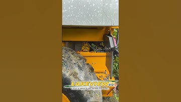 Gregoire Grape Harvester Picking Marquette Grapes #grapes #vineyards #grapeharvest #grapeharvester