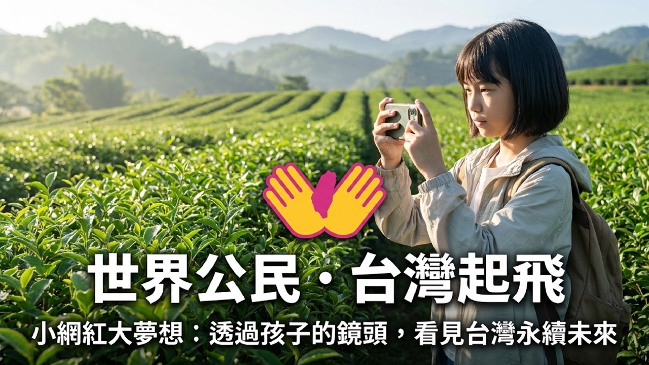 【世界公民台灣起飛】小網紅大夢想活動說明 縮圖