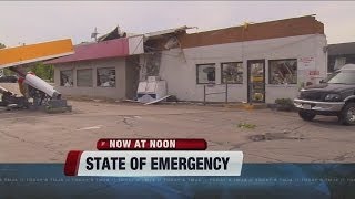 Severe weather levels a dozen businesses in Platteville