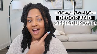 NEW HOUSE Home Decor Haul + Office Update | Finally getting around to furnishing my home office!