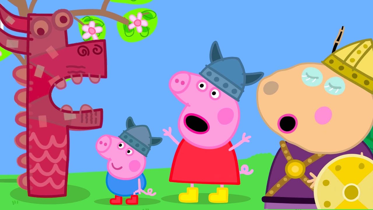 Peppa Pig And George Learn About Viking History Kids TV And Stories Peppa Pig And George Learn About Viking History Kids TV And Stories