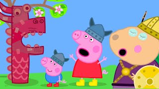 Peppa Pig And George Learn About Viking History | Kids TV And Stories