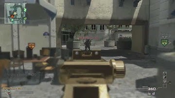 MW3- 4-Man Multi-kill with the MP7