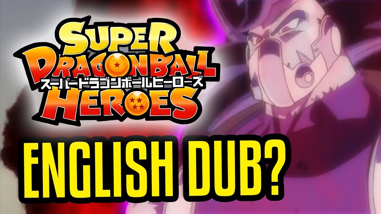 Super dragon ball heroes eng dub