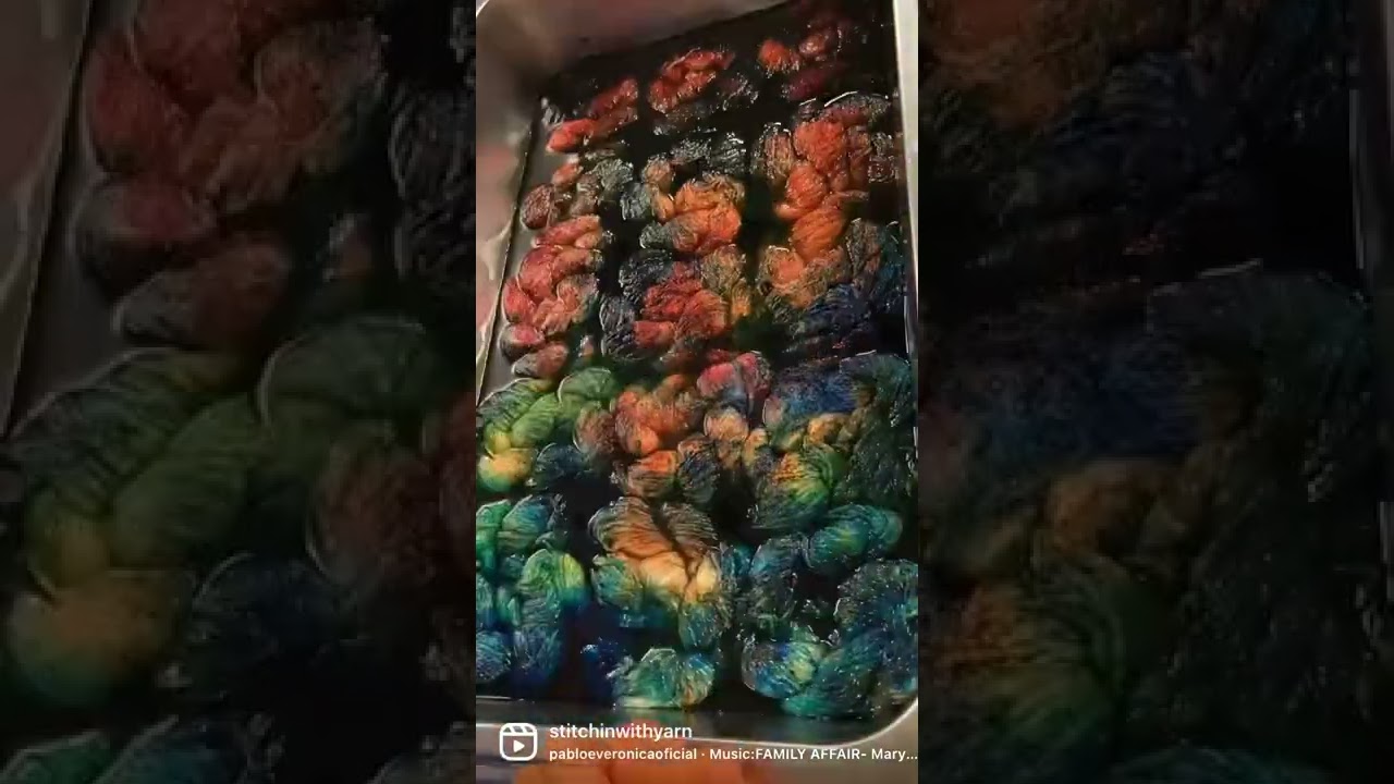 Hand Dyeing Mini Skeins - Galaxy