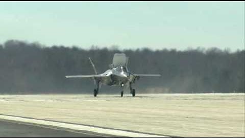 Lockheed Martin F-35B STOVL Jet Demonstrates Hover/Short Takeoff Capability