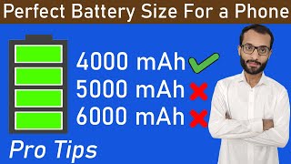 Perfect Battery Size for a SmartPhone | Battery Draining issue | 4000mAh vs 5000mAh vs 6000mAh screenshot 2