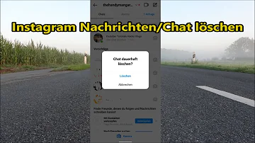 Was passiert wenn ich den Chat bei Instagram lösche?