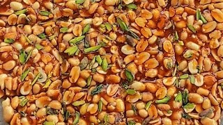 Gajak only 2 ingredients Peanut Chikki #shorts #SonalisCrazyCravings