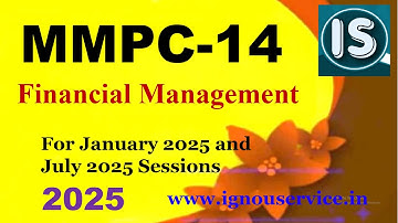 IGNOU MMPC-14 Solved Assignment 2025 for January 2025 and July 2025 Sessions