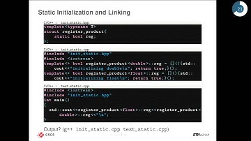 20160927 1120 C++ static initialization Crosetto