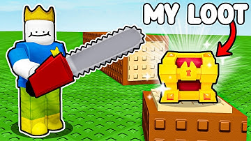 Cutting Down 1,000,000 Trees to find OP LOOT in Roblox...