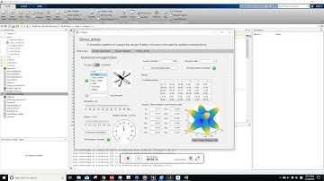 SimuLattice: A simulation platform to support the design of lattice structure fabricated by AM