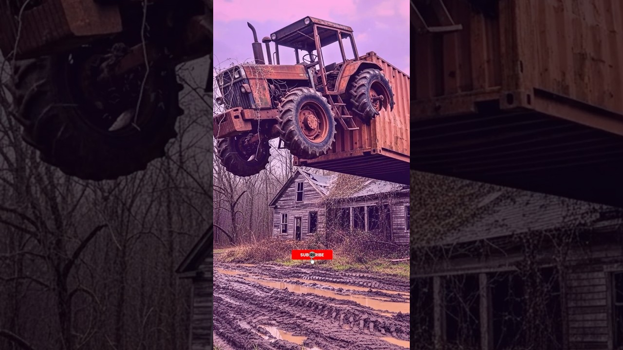 Travel Exploring | Abandoned Tractor | Mysterious Jungle | 