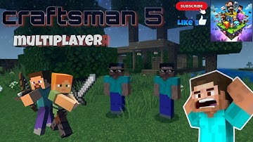 How to play multiplayer with internet in craftsman 5 with friends