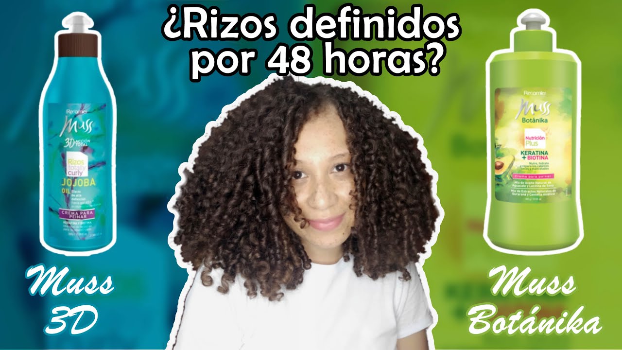 CREMA PARA PEINAR MUSS 3D TOTALLY CURLY Y MUSS BOTANIKA | RESEÑA