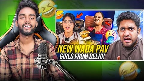 NEW VIRAL VADA PAV GIRLS OF DELHI!(STOP!) 🤮Reaction Boy Krish