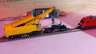Video Camera DCC Sound Roco locomotive Taurus 1116 ÖBB Crane - YouTube