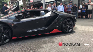 Lamborghini Centenario delivered in London causes CHAOS !!!