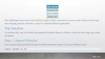 How to Create a Full Name Column Including NULL Strings in Python DataFrames