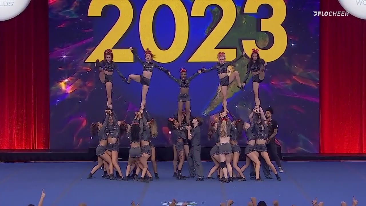 FAME All Stars - Midlo Super Seniors - Finals [The 2023 Cheerleading Worlds] WITH SOUND