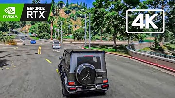 GTA 5 Ultra Graphics Mod NVE + QuantV + Dense Forest Addons Showcase RTX3090 4K60FPS