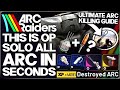 Arc Raiders - This Breaks the Game - How to Solo EVERY Arc in SECONDS - Best Easy Farm Tricks Guide!