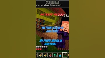Minecraft best friend meraz #minecraft #trend #shorts