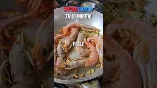 Gambori na buzaru - savrsen recept