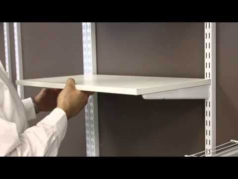 Installing Wood Shelves