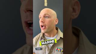 The Marines and Air Force are a bit different 👀 #marines #army #navy #airforce #foryou #fortnite