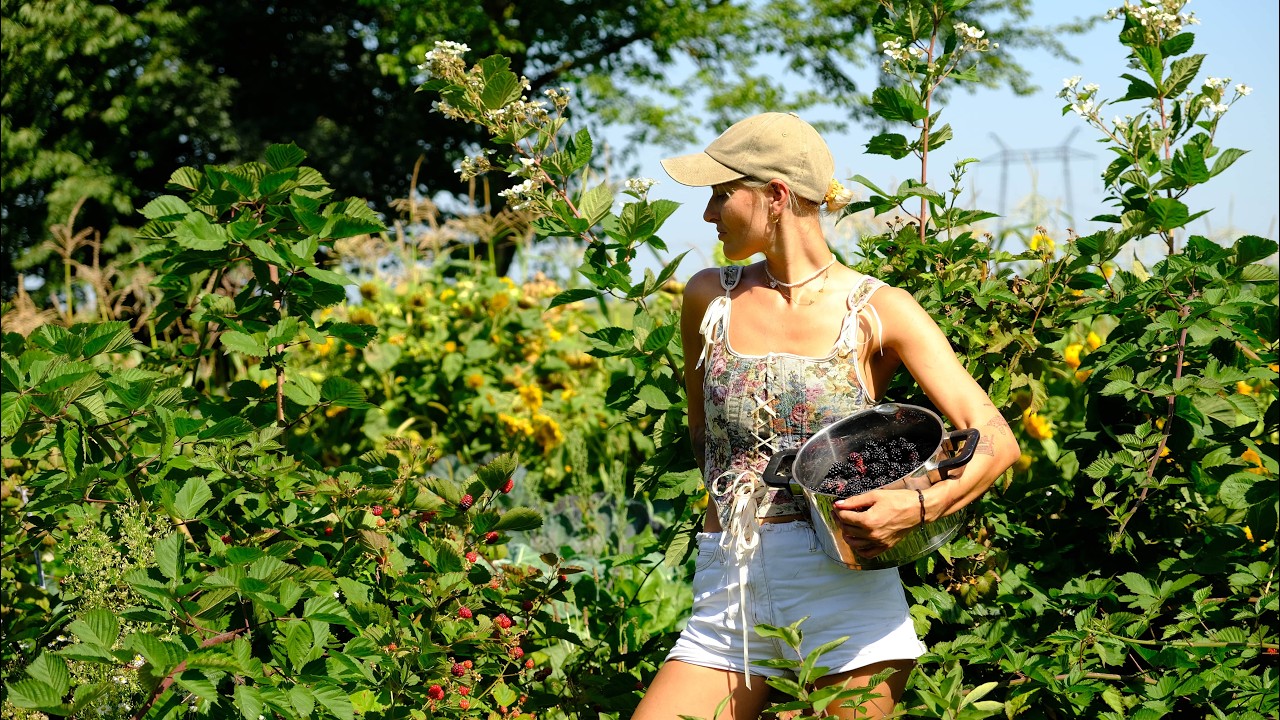 Молодая женщина живет в деревне — и это совсем не то, что вы себе представляете