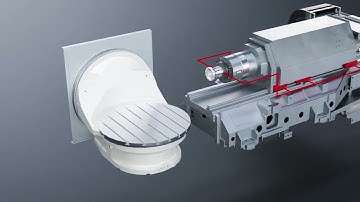 Horizontal 5-Axis CNC Machine Tool