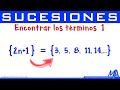 Términos de una Sucesión | Ejemplo 1