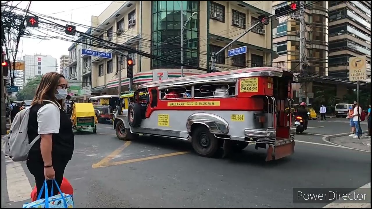 Mabini Street and MH Del Pilar Street in Manila