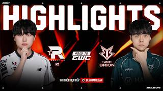 KT VS BRO | HIGHLIGHTS | ROAD TO EWC | HOÀNG LUÂN CO-STREAM #EWCWATCHPARTY #EWCQUALIFIER