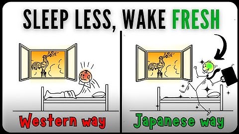 Hoe je MINDER slaapt en FRIS wakker wordt – De Japanse methode die echt werkt