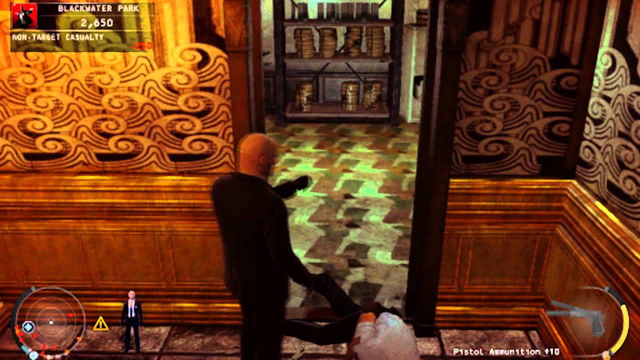 Hitman Absolution Gameplay on AMD Radeon HD 7520G
