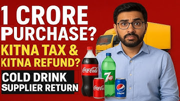 Cold Drink Supplier Return Filing | How to File FBR Tax Return on 1 Crore Purchase