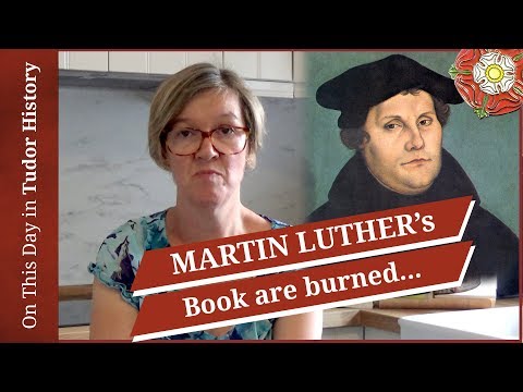 May 12 - Martin Luther's books are burned in London