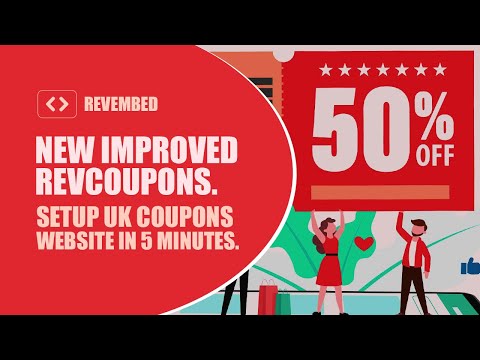 How To Create A UK Coupons And Daily Deals Website In 5 Minutes | RevGlue