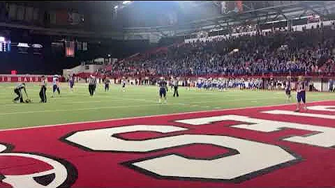 EPJ's Jakob Scarmon makes the diving INT to give the Huskies their first state title